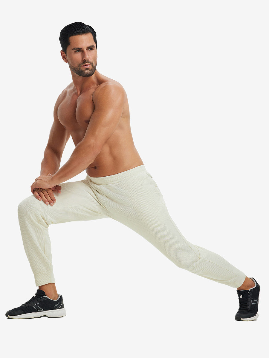 Soft Sweatpants with 4 Zipper Pockets